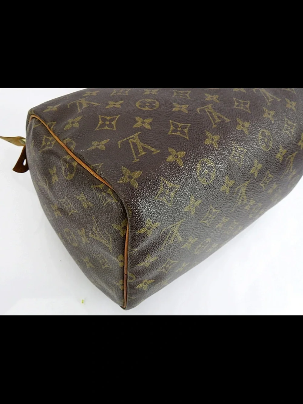 Louis Vuitton Monogram Small Handheld Satchel - Brown/Gold Trim